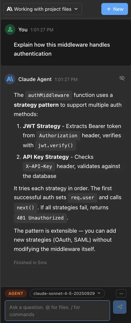 Conversational iteration