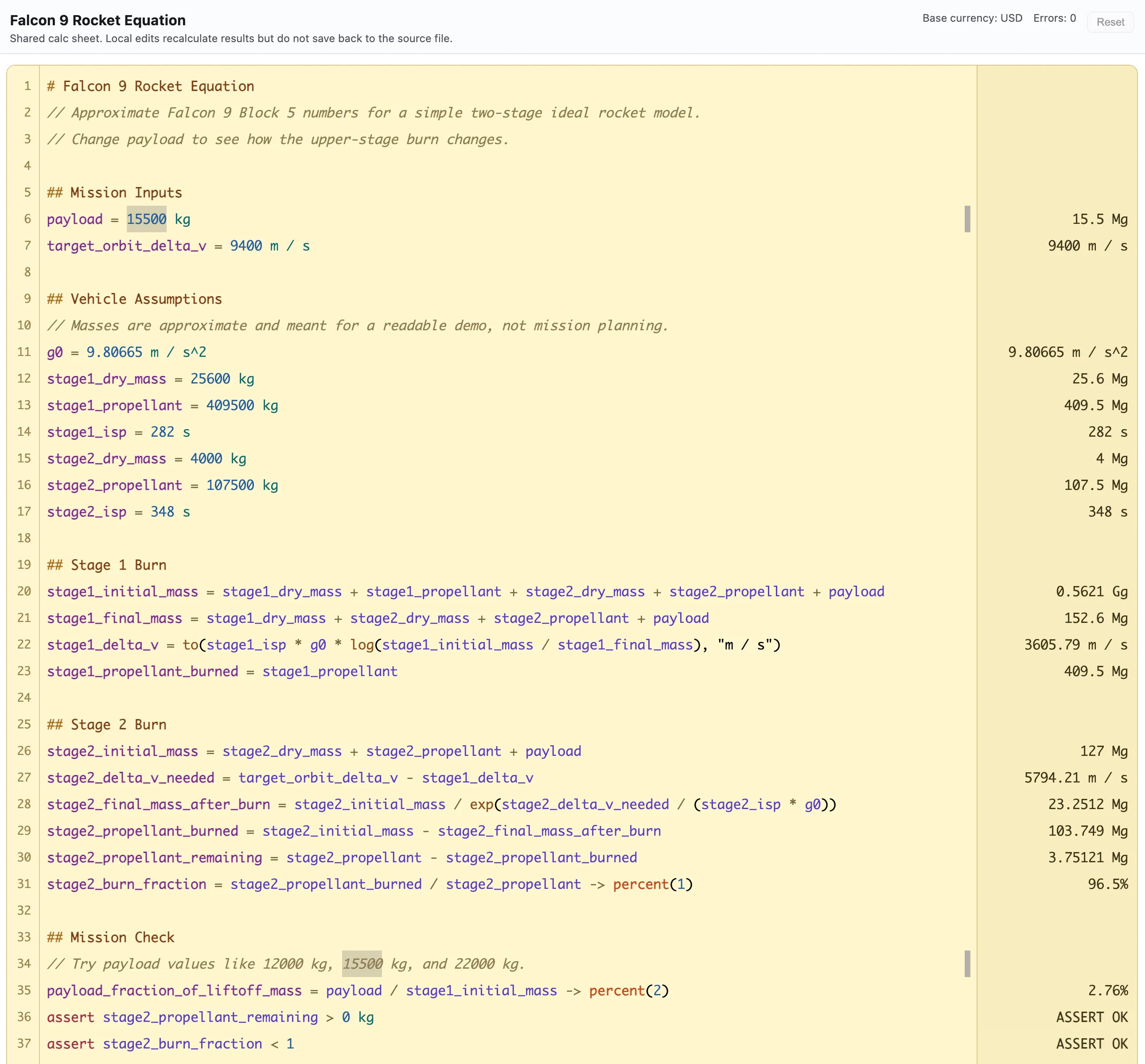 Calc Sheets in Nimbalyst