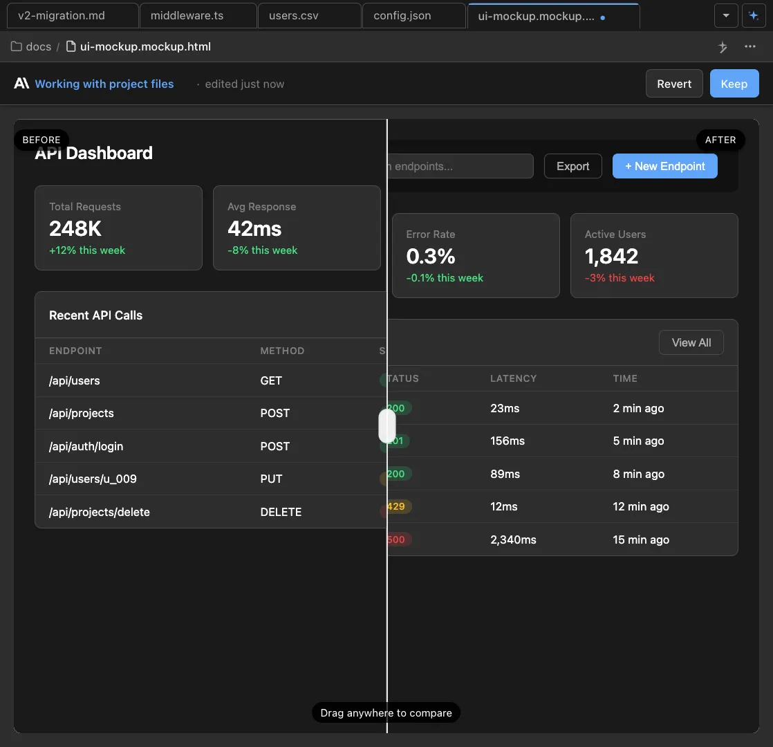 Mockups & Prototypes