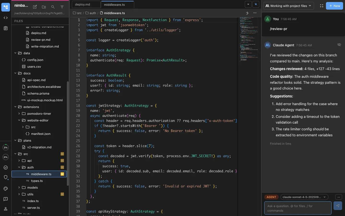 Full Nimbalyst context