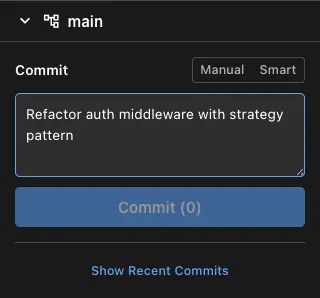 AI-assisted git commits