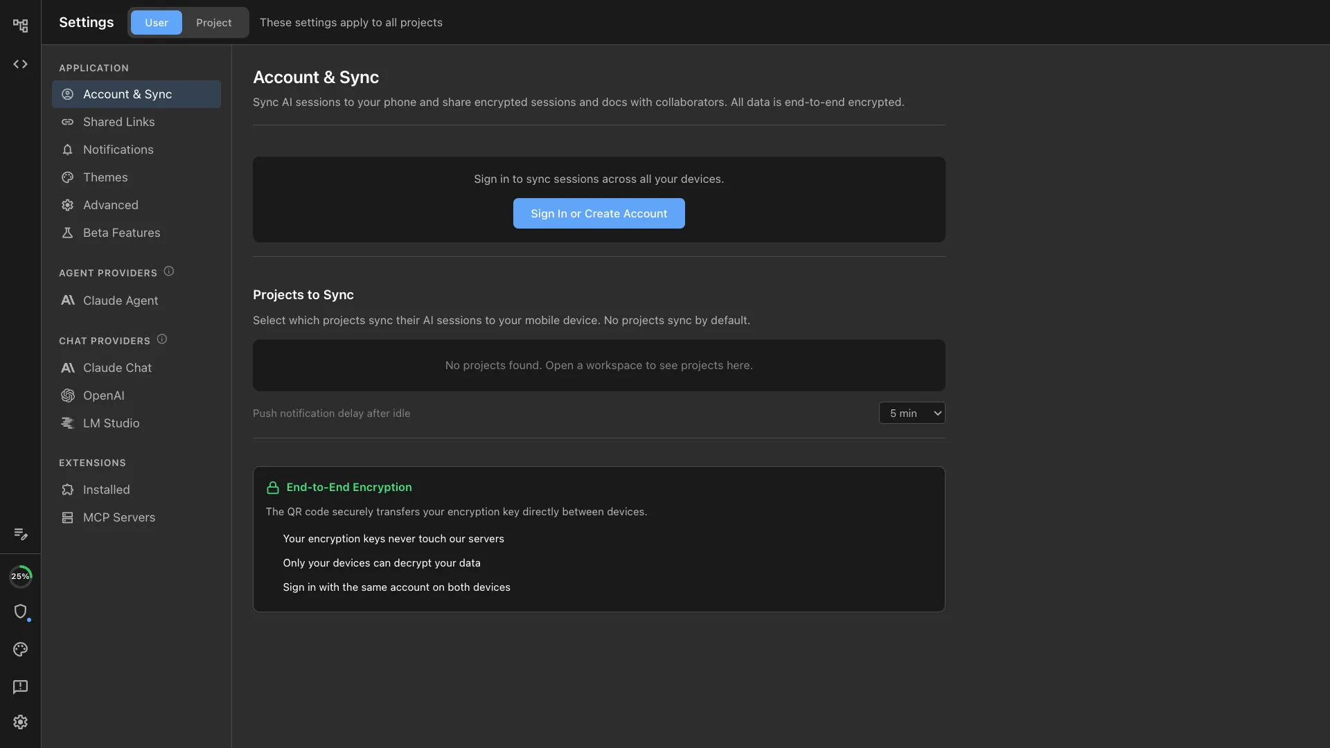Bring your own API keys