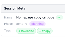 Worktree and session management